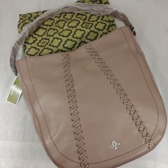 orYANY Chelsea Leather Hobo NWT